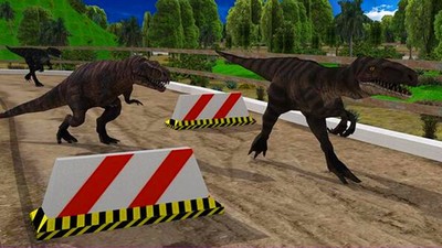 3D恐龙比赛